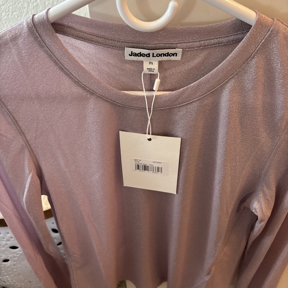 Jaded, London glitter miss top and pink New with tags medium - Picture 2 of 4